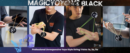 MAGICYOYO V3 Yoyo for Kids 8-12 or Above, Responsive Yoyo Professional with Dual Function, Professional Trick Yo yo for Adults w