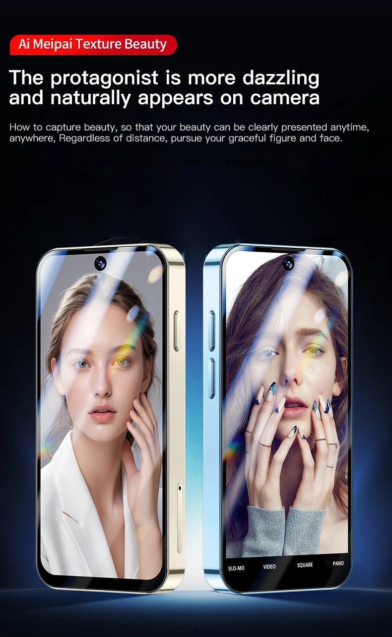 SERVO 19PRO Android Mini Smartphone 4G LTE Dual SIM Standby 6GB RAM 128GB ROM Play Store WiFi OTG 3.88" Screen Small Smart Phone