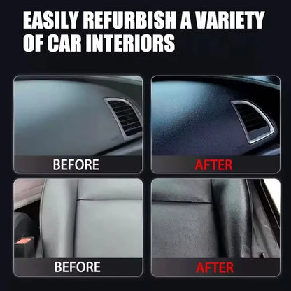 Car Plastic Restorer Black Gloss Coating Leather Plastic Renew Hydrophobic Polish Auto Detailing Long-Lasting YT2040