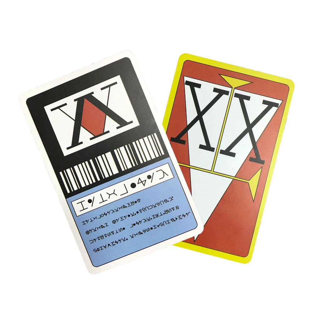 Hunter License Card GING FREECSS Cosplay Japan Anime Hisoka Kurapika Killua Zoldyck PVC Cards Collection