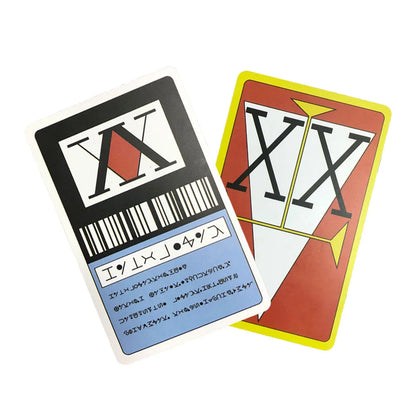 Hunter License Card GING FREECSS Cosplay Japan Anime Hisoka Kurapika Killua Zoldyck PVC Cards Collection