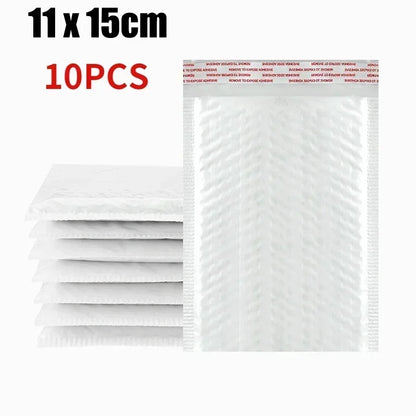 Universal Shipping Bags White Foam Envelope Adhesive Mailing Waterproof Bag Padded Envelopes for Magazine Lined Bubble Mailer