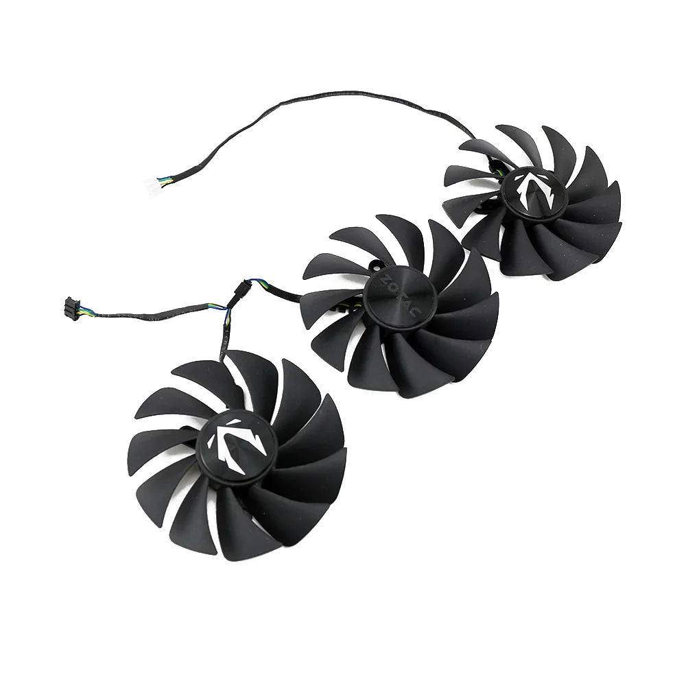 CF9015H12S For ZOTAC GeForce RTX 3070 3080 Ti 3090 AMP Holo Graphics Card Cooling Fan 87mm New 4PIN GPU Cooler Fan RTX3080