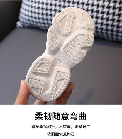 Size 21-36 Baby Toddler Shoes For Boys Girls Breathable Mesh Little Kids Casual Sneakers Non-slip Children Sport Shoes tenis