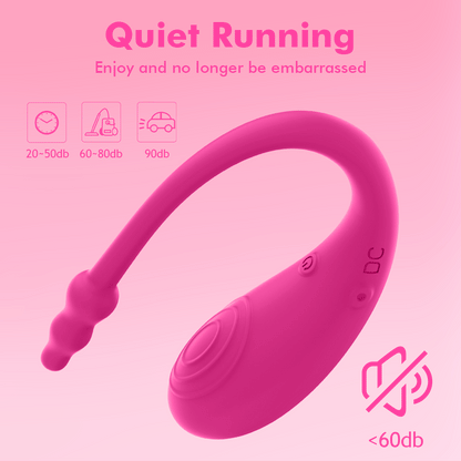 APP Remote Control with 9 mode Wearable Underwear Egg Vibrator for Female male Stimulator, Adult sex toy Couple Sex toy Games
