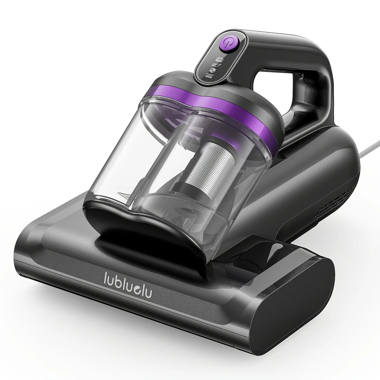 Lubluelu CM208 Handheld Bed Vacuum Cleaner Mattress Dust Mite Remover 15Kpa Powerful Portable Vacuums for Home Sofa Bed Couch