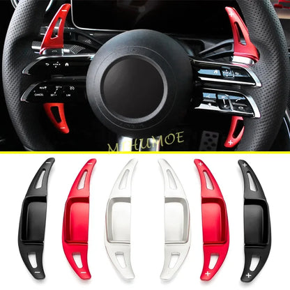 For 2023-2026 Mercedes-Benz A B C E S GLC EQE EQS Class Steering Wheel Paddle Shifter Extension Aluminum Shift Paddles Blade