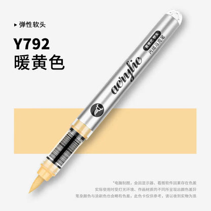 1 PC 120 Colors Acrylic Paint Marker Pens Professional Drawing Pens for Graffiti Manga School Aesthetic Stationery Art Supplies