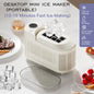 Electric Small Ice Maker Home Dormitory Office Camping Ice Automatic Ice Making Box Ice Machine Home Car Dual Use 12/110/220V