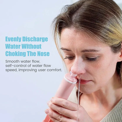 60ML Adult Children Nose Cleaner Needle Tube Baby Nasal Aspirator Reusable Potable Rhinitis Nasal Washer Syringe Nasal Irrigator