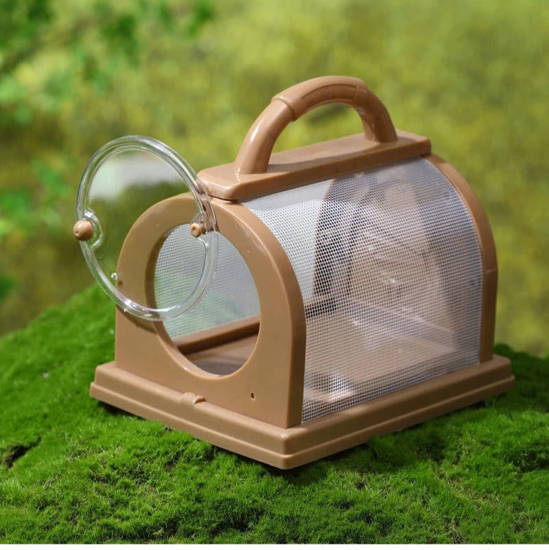 5pcs Set Outdoor Exploration Insects Collector Insect Catching Tools Butterfly Fishing Net Cage Observation Box Insects Boxes