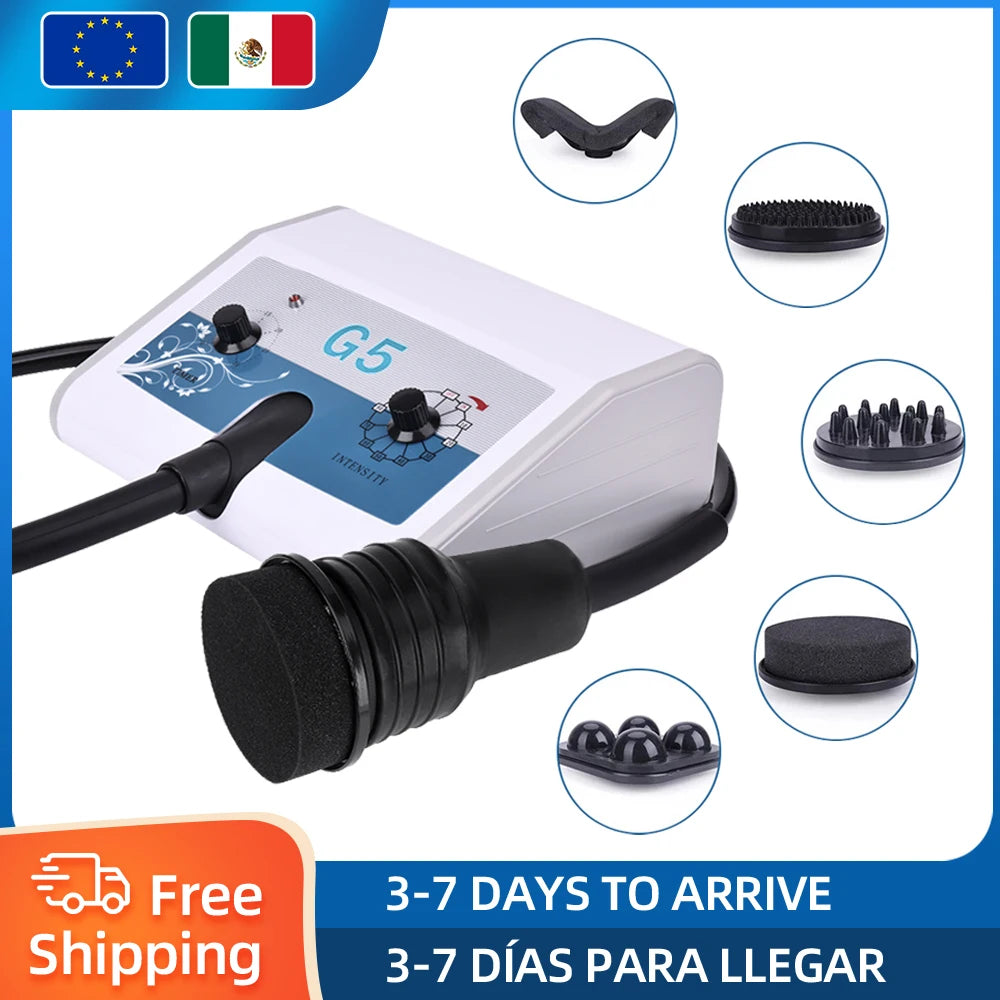 G5 Vibrating Body Slimming Machine High Frequency Cellulite Reduce Shaping Massager Weight Loss Massager Beauty Device