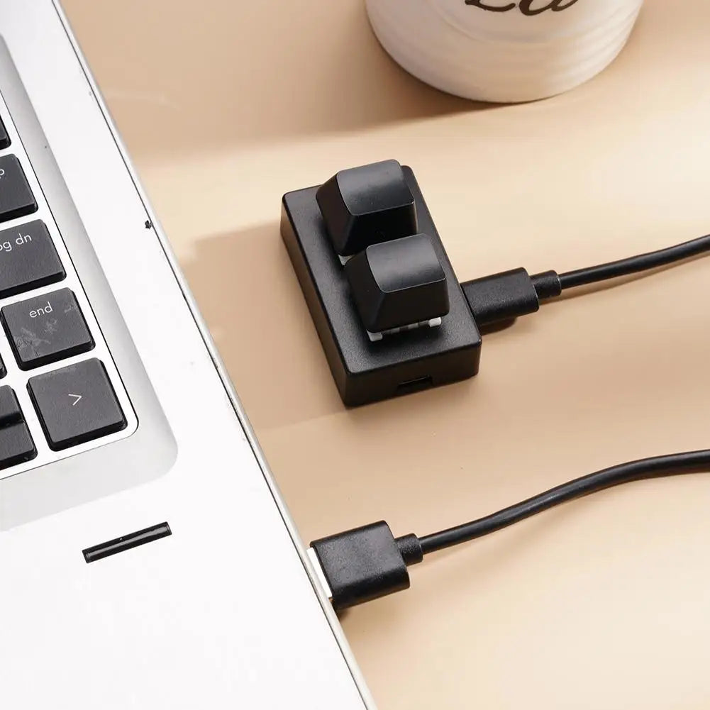 2-key Shortcut Keyboard Copy And Paste USB Custom Programmable Macro Mechanical Keyboard Hot Key Mouse