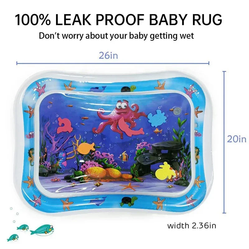 Baby Crawling Pad Water Pad Parent-child Water Toy PVC Inflatable Pad Children's Early Education Development Activity Toy