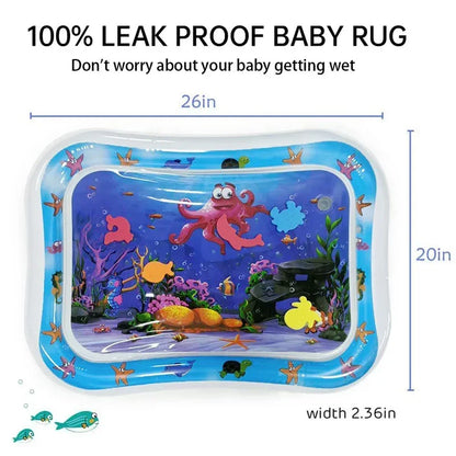 Baby Crawling Pad Water Pad Parent-child Water Toy PVC Inflatable Pad Children's Early Education Development Activity Toy