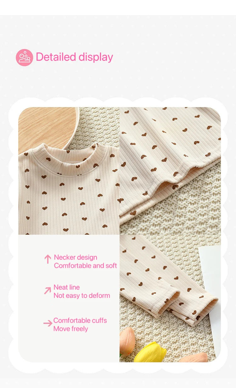 1pcs Autumn Winter Children's T-Shirts Baby Floral Print Tops Kids Round Neck Long Sleeve Base Shirt Girls Tshirts Clothes
