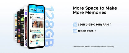Global Version DOOGEE Note56X Pro Smartphone Android 16 Gemini AI 6.56'' Screen 6150mAh Battery Support Widevine L1 Mobile Phone