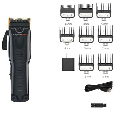 7500RPM Babymodel PRO Men's Professional Barber Shop Hair Salon Hair Clipper Trimmer Shaver Set Powerful Motor DLC Alloy Blade