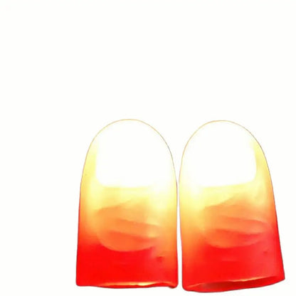 2/4/6pcs Magic Light Up Finger Fingers LED Tricks Thumb Props Christmas Christmas Festival Party Novelty Funny Toys