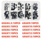 10 Models =100Pcs 6*6 Light Micro Touch Switch Set Push Button Switch Kit Height: 6*6*4.3MM~13MM  DIP SMD 2P/4P 6x6 Keys Tact