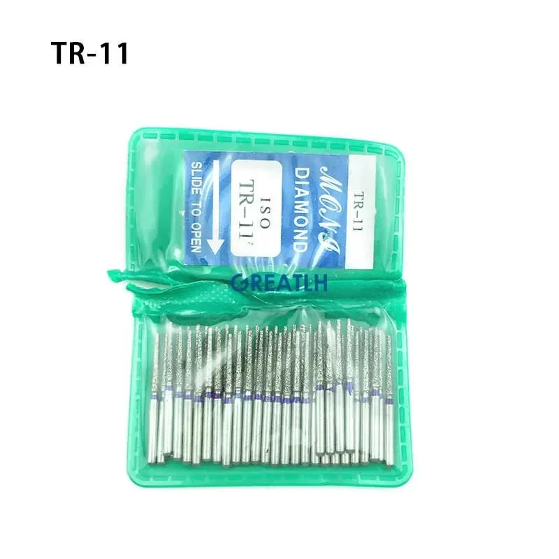 Dental Diamond FG High Speed Burs for Polishing Smoothing Teeth Polishers