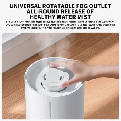 Original MIJIA Humidifier 2 300mL/h Humidification 4L Large Capacity Mist Maker Add Water Home Humidity Control Low Sound CN