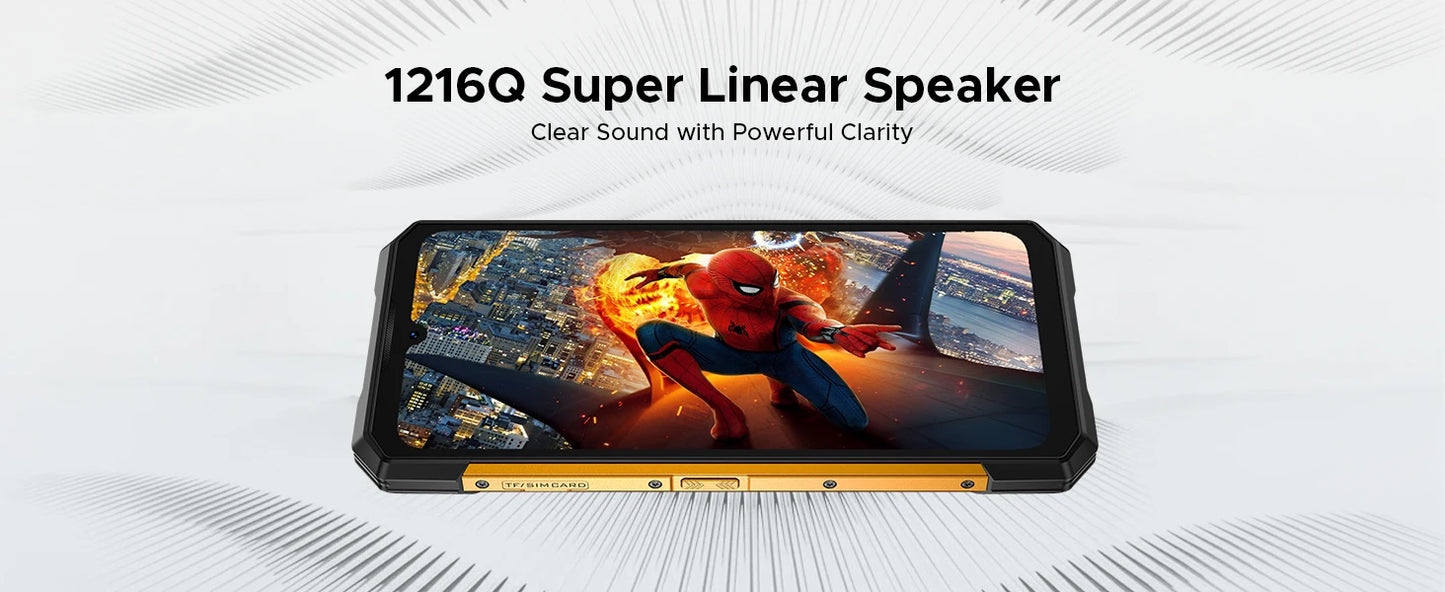 Phone robust DOOGEE S200 Ultra 5G AI 6,72 "Dimensity 7400 48 Go RAM (12 36) 1 To ROM battery 11000 mAh Android 15 NFC Smar