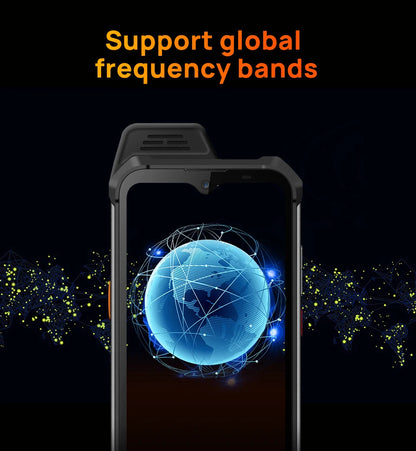 UNIWA W888 ATEX Explosion-proof IP68 Smartphone 4GB 64GB Andriod 11 6.3 Inch NFC Cellphone Walkie Talkie 4G Mobile Phone