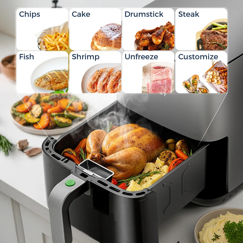 1450W 5L Air Fryer Healthy Airfryer for Baby & Family Perfect for Baby Weaning & Family Meals