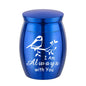 L27 Mini Stainless Steel Pet Cremation Urn Bird Branch Ashes Keepsake Memorial Container for Dog Cat Loss Remembrance Gift