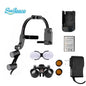 2.5X 3.5X Binocular Dental Loupe Magnification Headlamp with Single Battery Surgical LED Headlight for Dentist Medical Lamp