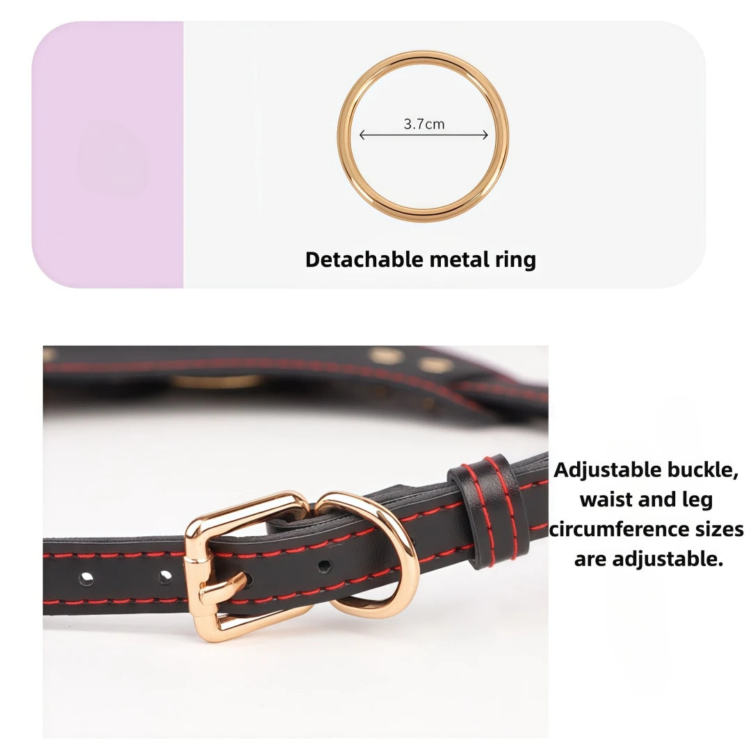 Wearable Strap On Dildo Harness Pants PU Leather Adjustable Pegging Harness Belt BDSM Bondage Underwear Sex Toy for Women Men