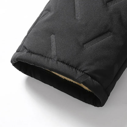 Winter Sweatwear Men Plush Thick Fleece Sweatpant Lambswool Thermal Trousers Casual Pants Waterproof Windproof Warm Pants