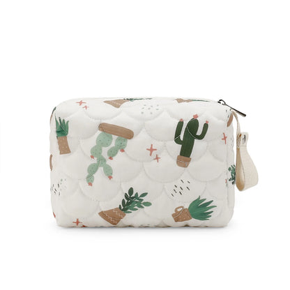 Baby Diaper Bag Waterproof Nappy Bag Reusable Wet/Dry Storage Handbag For Stroller Travel Mommy Pouch Rainbow Printed