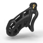 New Color Male Penis Lock Chastity Cage with Lock and 4 Rings Resin Virginity for Men Couple Breathable Cock Ring Penis Restrain