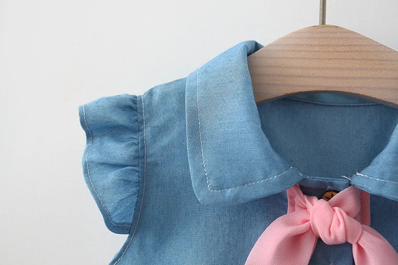 Red Strawberry Chiffon Baby Girl Dress Summer New Children'S Clothing+Hat (9 Months -3 Years Old)