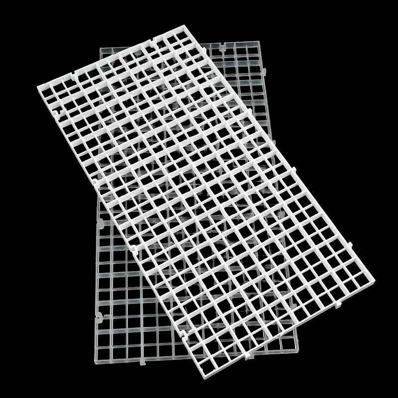 1PC Isolation Board Grid Aquarium Fish Tank Accessory Undergravel Bottom Plate Tray Multi Function Seperator Divider Board Net