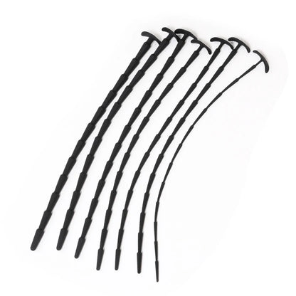 Male Long Urethral Plug Multi Purpose Urethral Tube Silicone Stepwise Horse Eye Urethral Rod Urethral Stimulate Expander Sex Toy
