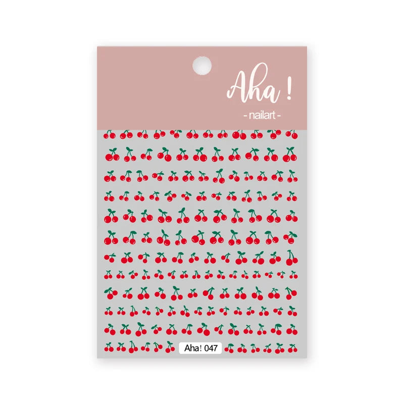 White Bloom Translucent Hollow Butterfly Heart Nail Sticker Press on Nails Decals Hollow Heart Star Moon Shape Sticker Sliders