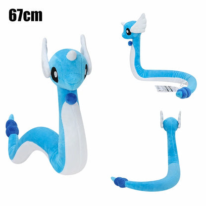 70 Styles Pokemon Plush Toys Kawaii Charizard Lucario Dragonair Rayquaza Gyarados Anime Soft Dolls Birthday Christmas Gifts