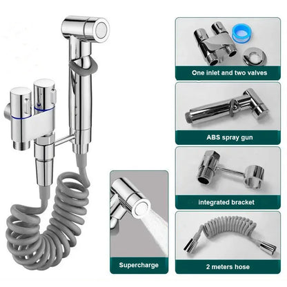 Toilet Cleaning Bidet Toilet Sprayer Set Cold Water Portable Bidet Toilet Accessories Handheld Bathroom Wash Anal Douche