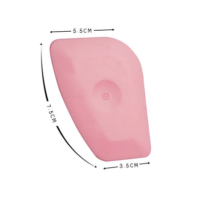 2Pcs Soft Blue Squeegee Hard Pink Scraper Car Vinyl Wrap Tools Auto Foil Corner Trim Window Tint Installation Tools
