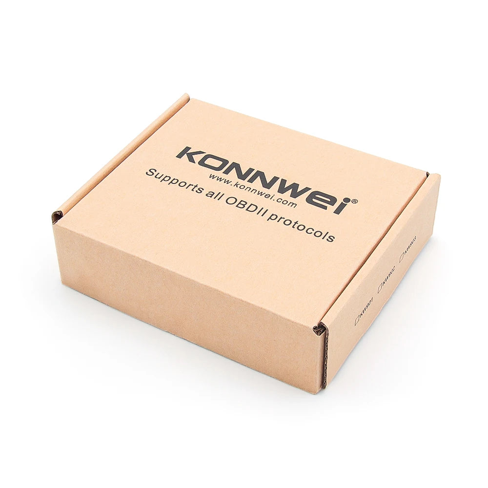 KONNWEI KW901 ELM327 V1.5 Bluetooth 5.0 For IOS Android OBD2 Scanner OBDII Auto Car Diagnostic Tools Code Reader PK Vgate
