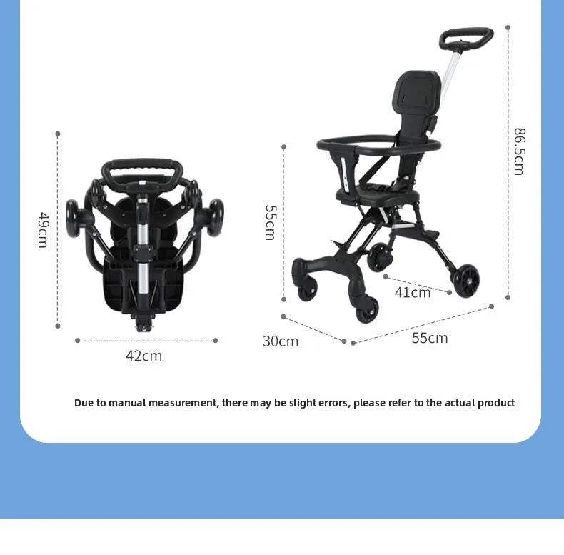 Easy Assembly DIY Pet Stroller Portable Foldable Cart Breathable Travel Carrier for Small Breed Dogs Cats Outdoor Walking