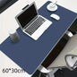 1pc Large Size 600*300mm Office Desk Protector Mat PU Leather Waterproof Mouse Pad Desktop Keyboard Desk Pad Gaming Mousepad
