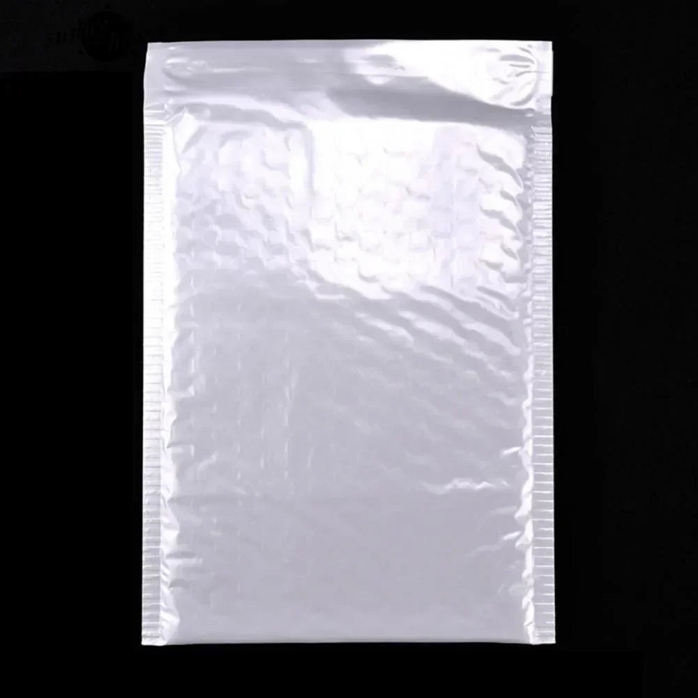 Universal Shipping Bags White Foam Envelope Adhesive Mailing Waterproof Bag Padded Envelopes for Magazine Lined Bubble Mailer