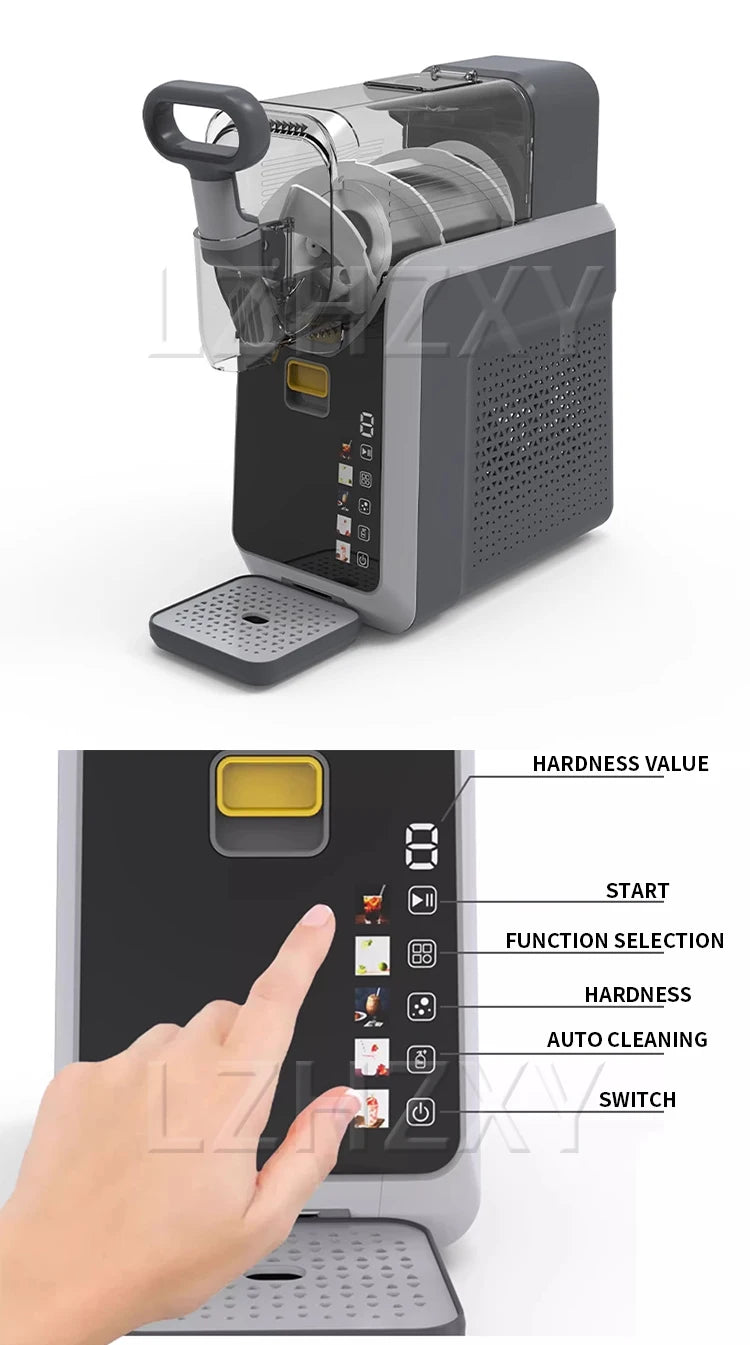 Snow melting machine Small household cold drink slush machine smoothie beverage machine milkshake machine shaved ice machine ful