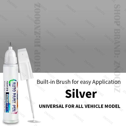 For PEUGEOT E-208 Touch Up Paint Wheel Repair Kit Quick And Easy Wheel Scratch Repair Rim Paint For Car Wheel Repair Silver