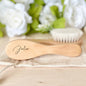 Baby Hairbrushes Engrave Infant Name Wooden Newborn Hair Brush Personalized Comb Birth/Baptism/Birthday Baby Shower Gifts