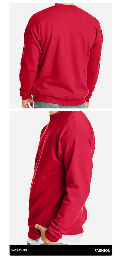 Hawkins 1983 Mighty Tiger Pullover For Men Autumn Oversize Long Sleeve Casual All-Match Clothing Unisex O-Neck Fashion Retro Top